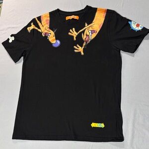 Nickelodeon’ Cat and Dog Tshirt Large Viacom International Velvet Graphics.